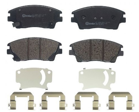 Brake Pad Set, disc brake P 30 096 Brembo, Image 2