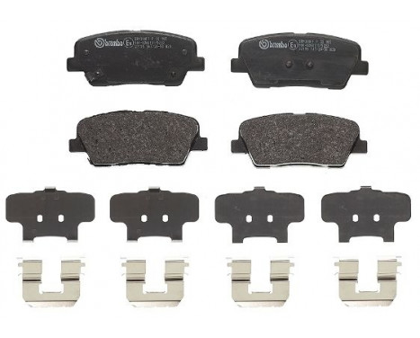 Brake Pad Set, disc brake P 30 105 Brembo