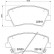 Brake Pad Set, disc brake P 30 107 Brembo, Thumbnail 2