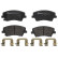 Brake Pad Set, disc brake P 30 107 Brembo