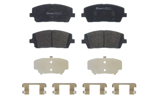 Brake pad set, disc brake P 30 116 Brembo, Image 2