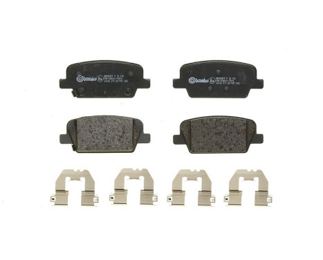 Brake pad set, disc brake P 30 118 Brembo, Image 4