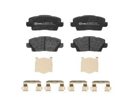 Brake pad set, disc brake P 30 125 Brembo, Image 2