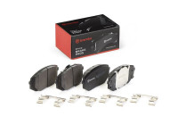 Brake pad set, disc brake P 30 140 Brembo