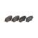Brake pad set, disc brake P 30 152 Brembo, Thumbnail 2