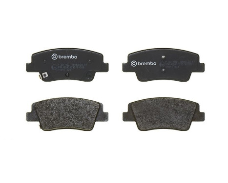 Brake pad set, disc brake P 30 152 Brembo, Image 3