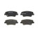 Brake pad set, disc brake P 30 152 Brembo, Thumbnail 3
