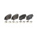 Brake pad set, disc brake P 30 153 Brembo, Thumbnail 2