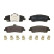 Brake pad set, disc brake P 30 163 Brembo, Thumbnail 3