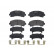 Brake Pad Set, disc brake P 34 007 Brembo