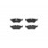 Brake Pad Set, disc brake P 36 008 Brembo