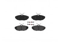 Brake Pad Set, disc brake P 36 013 Brembo
