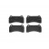 Brake Pad Set, disc brake P 36 014 Brembo
