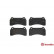 Brake Pad Set, disc brake P 36 014 Brembo, Thumbnail 3