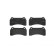 Brake Pad Set, disc brake P 36 014 Brembo, Thumbnail 3