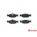 Brake Pad Set, disc brake P 36 017 Brembo, Thumbnail 2