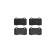 Brake Pad Set, disc brake P 36 020 Brembo, Thumbnail 3
