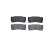 Brake Pad Set, disc brake P 36 023 Brembo, Thumbnail 3