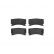 Brake Pad Set, disc brake P 36 024 Brembo, Thumbnail 3