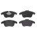 Brake Pad Set, disc brake P 36 030 Brembo, Thumbnail 3