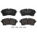 Brake Pad Set, disc brake P 36 036 Brembo