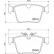 Brake Pad Set, disc brake P 36 037 Brembo, Thumbnail 2