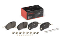 Brake pad set, disc brake P 36 038 Brembo