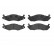 Brake Pad Set, disc brake P 37 001 Brembo