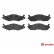 Brake Pad Set, disc brake P 37 001 Brembo, Thumbnail 3