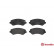 Brake Pad Set, disc brake P 37 007 Brembo, Thumbnail 3