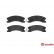 Brake Pad Set, disc brake P 37 008 Brembo, Thumbnail 3