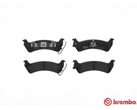 Brake Pad Set, disc brake P 37 012 Brembo, Image 3