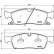 Brake Pad Set, disc brake P 37 015 Brembo, Thumbnail 3