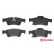 Brake Pad Set, disc brake P 37 016 Brembo, Thumbnail 2