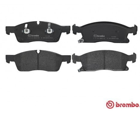 Brake Pad Set, disc brake P 37 017 Brembo, Image 2