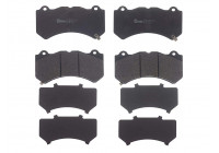 Brake Pad Set, disc brake P 37 018 Brembo