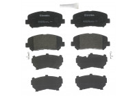 Brake Pad Set, disc brake P 37 019 Brembo