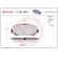 Brake Pad Set, disc brake P 37 019 Brembo, Thumbnail 3
