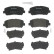 Brake Pad Set, disc brake P 37 019 Brembo, Thumbnail 3