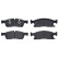 Brake Pad Set, disc brake P 37 027 Brembo, Thumbnail 2