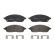 Brake pad set, disc brake P 37 031 Brembo, Thumbnail 3