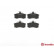 Brake Pad Set, disc brake P 41 003 Brembo, Thumbnail 2