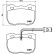 Brake Pad Set, disc brake P 44 004 Brembo, Thumbnail 3