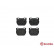 Brake Pad Set, disc brake P 44 007 Brembo, Thumbnail 2