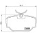 Brake Pad Set, disc brake P 44 009 Brembo, Thumbnail 3