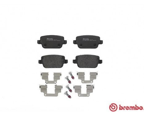 Brake Pad Set, disc brake P 44 017 Brembo, Image 3