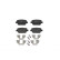 Brake Pad Set, disc brake P 44 017 Brembo, Thumbnail 3