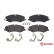 Brake Pad Set, disc brake P 44 022 Brembo, Thumbnail 2