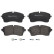 Brake Pad Set, disc brake P 44 028 Brembo, Thumbnail 2
