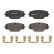Brake pad set, disc brake P 44 032 Brembo, Thumbnail 2